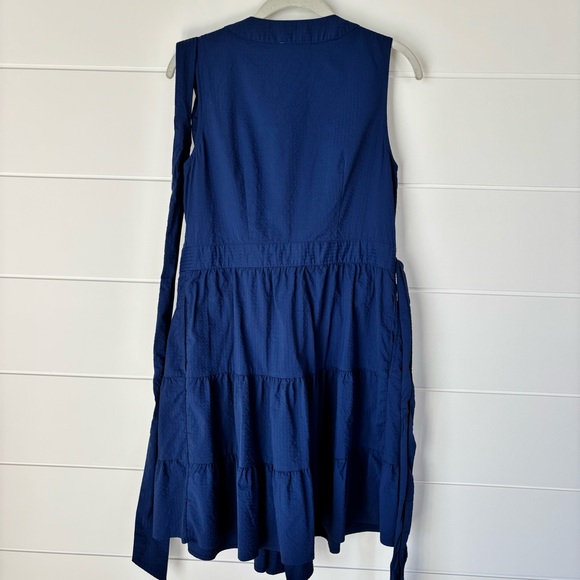 Vineyard Vines Harbor Wrap Navy Blue Dress Women's Size Small - Picture 14 of 15